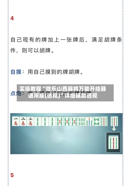 实操教程“微乐山西麻将万能开挂器通用版(透视)”详细辅助透视-第3张图片