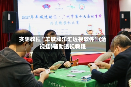 实测教程“羊城牌乐汇透视软件”(透视挂)辅助透视教程-第2张图片