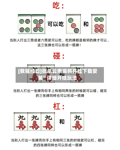 [教程经验]微乐云南麻将开挂下载安装”详细开挂玩法-第2张图片
