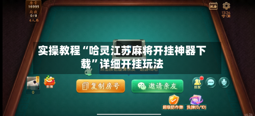 实操教程“哈灵江苏麻将开挂神器下载	”详细开挂玩法-第2张图片