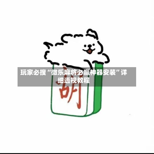 玩家必搜“微乐麻将必赢神器安装	”详细透视教程-第2张图片