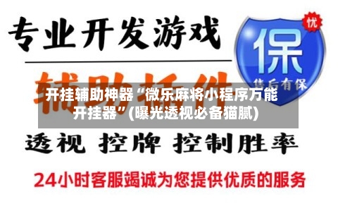 开挂辅助神器“微乐麻将小程序万能开挂器”(曝光透视必备猫腻)-第2张图片