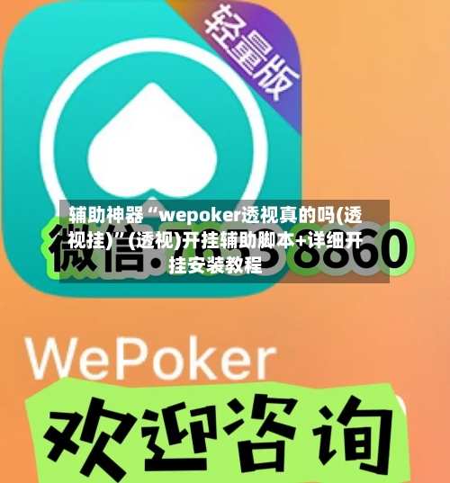 辅助神器“wepoker透视真的吗(透视挂)”(透视)开挂辅助脚本+详细开挂安装教程-第1张图片