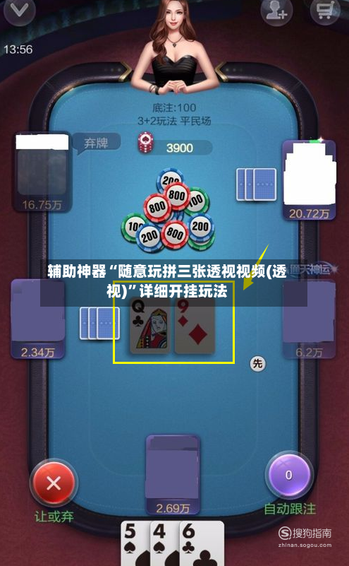 辅助神器“随意玩拼三张透视视频(透视)”详细开挂玩法-第1张图片