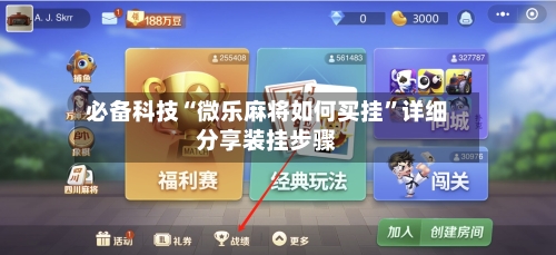 必备科技“微乐麻将如何买挂”详细分享装挂步骤-第2张图片