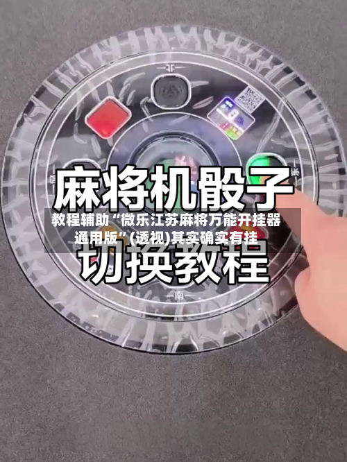 教程辅助“微乐江苏麻将万能开挂器通用版”(透视)其实确实有挂-第3张图片