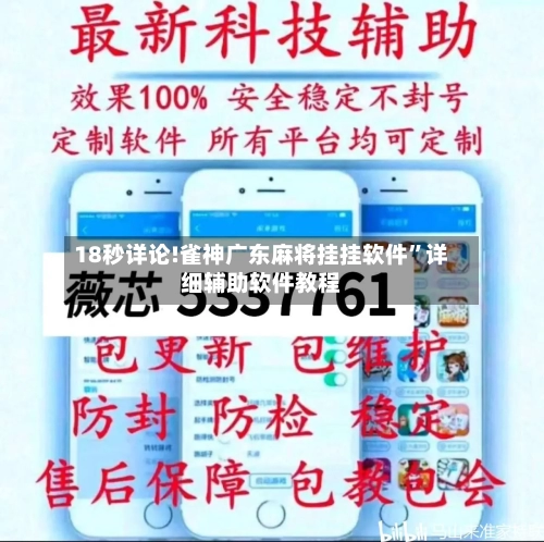 18秒详论!雀神广东麻将挂挂软件”详细辅助软件教程-第3张图片