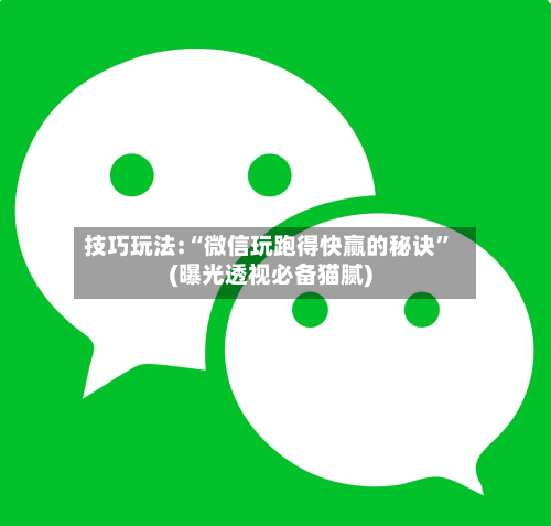 技巧玩法:“微信玩跑得快赢的秘诀”(曝光透视必备猫腻)-第2张图片