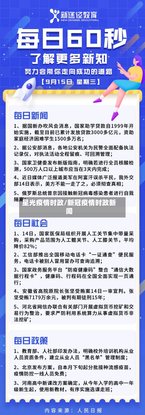 星光疫情时政/新冠疫情时政新闻-第1张图片