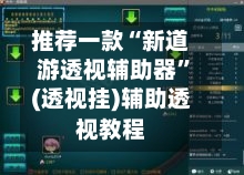 推荐一款“新道游透视辅助器”(透视挂)辅助透视教程-第2张图片