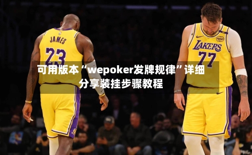 可用版本“wepoker发牌规律”详细分享装挂步骤教程-第1张图片