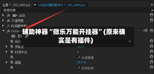 辅助神器“微乐万能开挂器	”(原来确实是有插件)-第2张图片