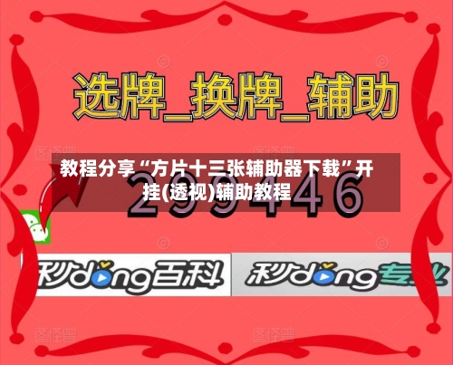 教程分享“方片十三张辅助器下载”开挂(透视)辅助教程-第1张图片