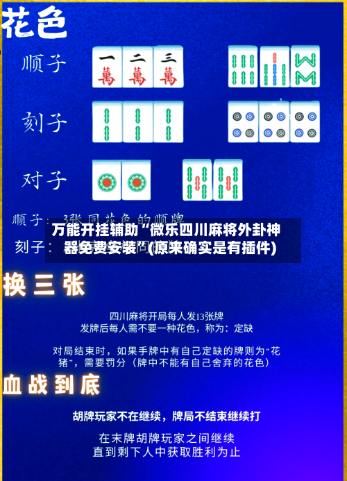 万能开挂辅助“微乐四川麻将外卦神器免费安装”(原来确实是有插件)-第3张图片