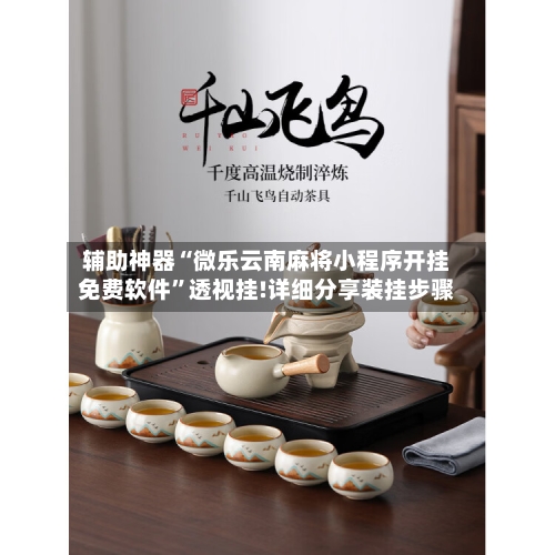 辅助神器“微乐云南麻将小程序开挂免费软件”透视挂!详细分享装挂步骤-第2张图片