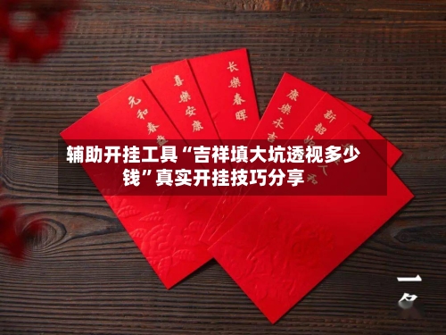 辅助开挂工具“吉祥填大坑透视多少钱”真实开挂技巧分享-第3张图片