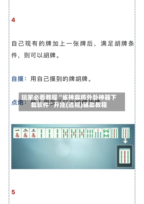玩家必看教程“雀神麻将外卦神器下载软件”开挂(透视)辅助教程-第2张图片