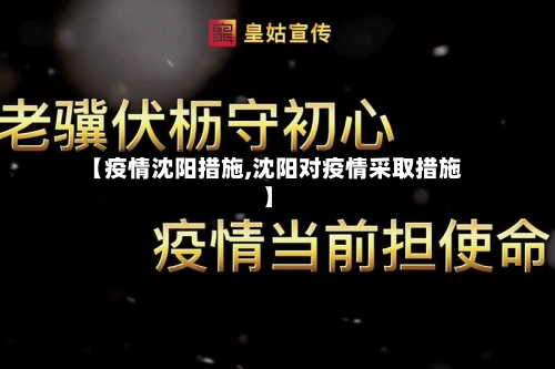 【疫情沈阳措施,沈阳对疫情采取措施】-第1张图片