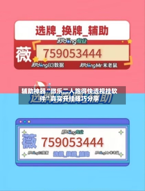 辅助神器“微乐二人跑得快透视挂软件”真实开挂技巧分享-第1张图片