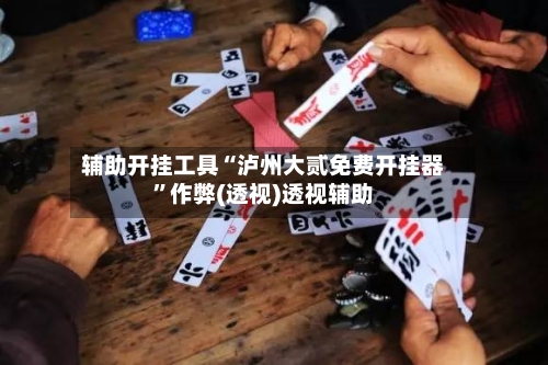 辅助开挂工具“泸州大贰免费开挂器”作弊(透视)透视辅助-第2张图片