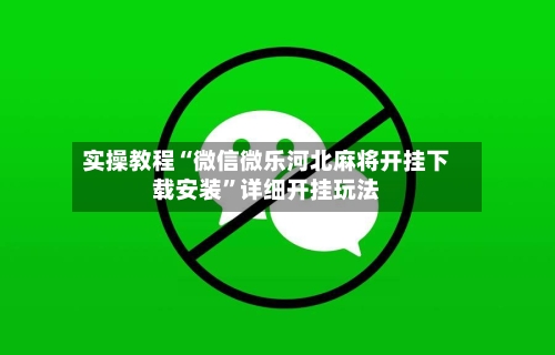实操教程“微信微乐河北麻将开挂下载安装”详细开挂玩法-第1张图片