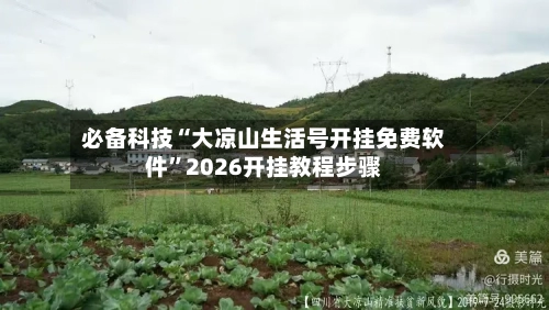 必备科技“大凉山生活号开挂免费软件”2026开挂教程步骤-第1张图片