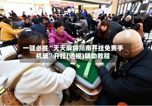 一键必胜“天天麻将川南开挂免费手机版	”开挂(透视)辅助教程-第2张图片