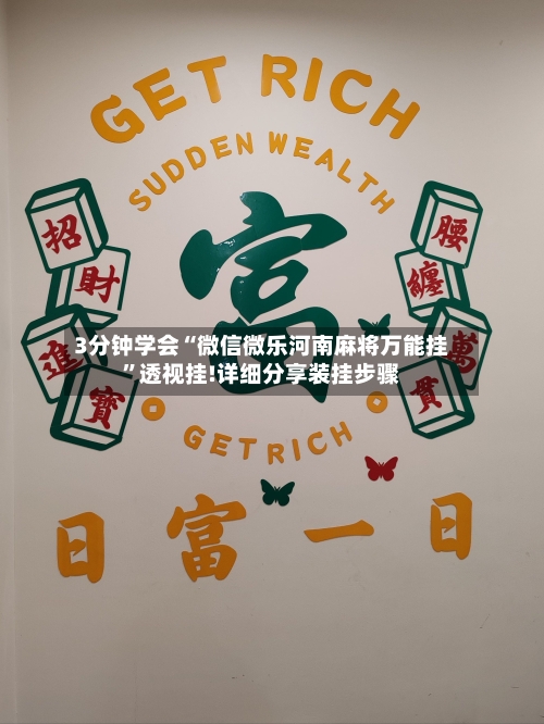 3分钟学会“微信微乐河南麻将万能挂”透视挂!详细分享装挂步骤-第2张图片