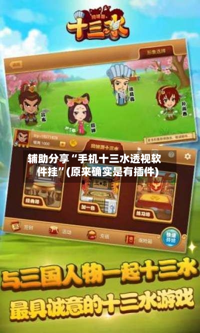 辅助分享“手机十三水透视软件挂	”(原来确实是有插件)-第2张图片