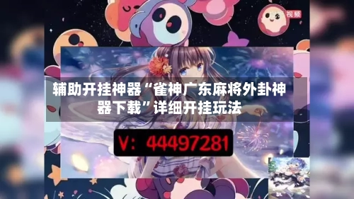 辅助开挂神器“雀神广东麻将外卦神器下载”详细开挂玩法-第3张图片