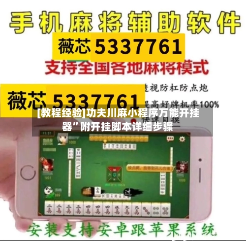 [教程经验]功夫川麻小程序万能开挂器”附开挂脚本详细步骤-第1张图片