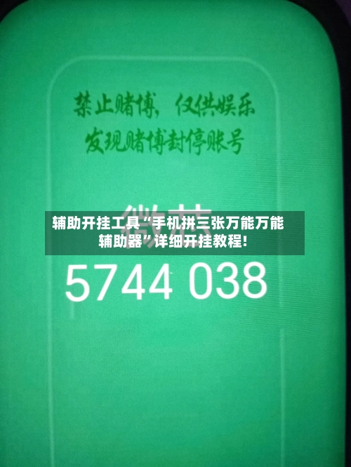 辅助开挂工具“手机拼三张万能万能辅助器”详细开挂教程!-第2张图片
