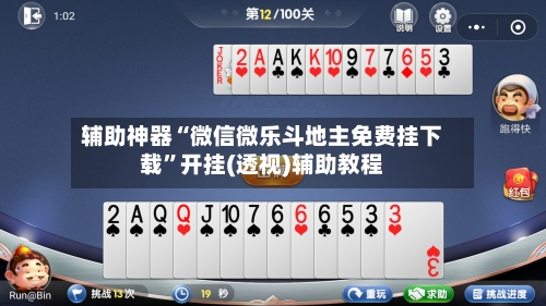 辅助神器“微信微乐斗地主免费挂下载”开挂(透视)辅助教程-第1张图片