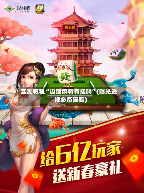 实测教程“边锋麻将有挂吗	”(曝光透视必备猫腻)-第3张图片