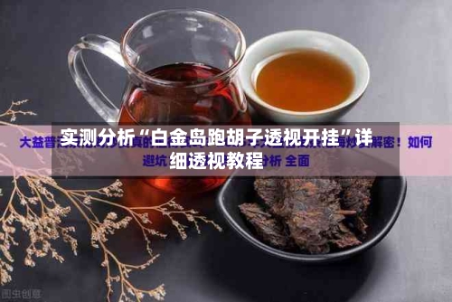 实测分析“白金岛跑胡子透视开挂	”详细透视教程-第1张图片