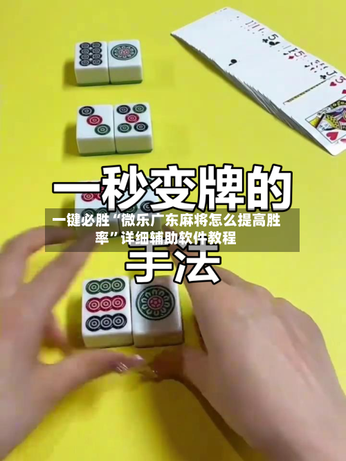 一键必胜“微乐广东麻将怎么提高胜率”详细辅助软件教程-第3张图片
