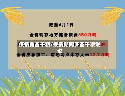 疫情储备干粮/疫情期间多备干粮说说-第1张图片