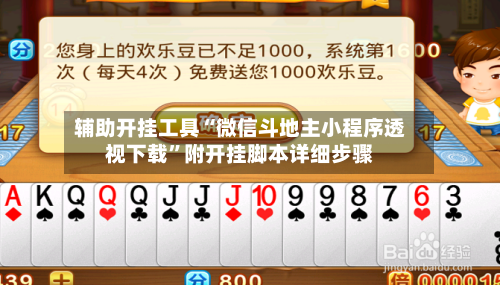 辅助开挂工具“微信斗地主小程序透视下载”附开挂脚本详细步骤-第1张图片