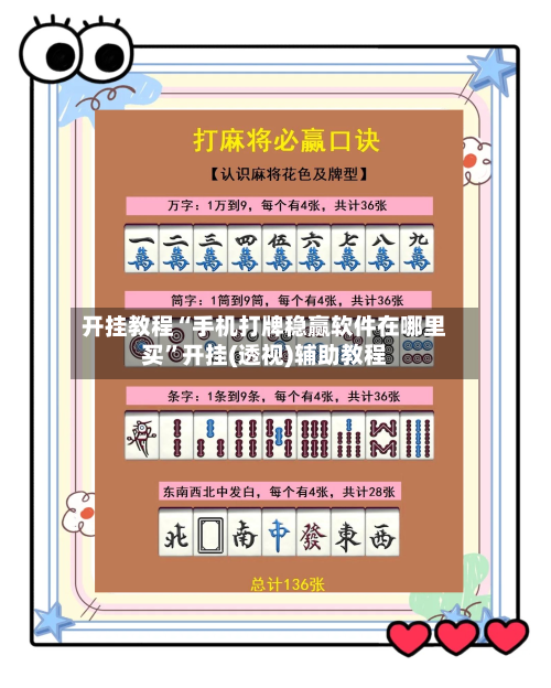 开挂教程“手机打牌稳赢软件在哪里买	”开挂(透视)辅助教程-第1张图片