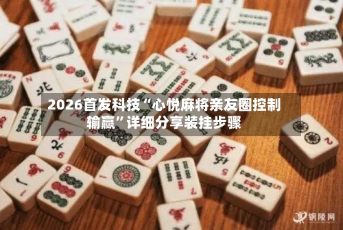 2026首发科技“心悦麻将亲友圈控制输赢”详细分享装挂步骤-第2张图片