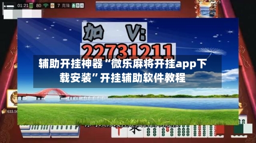 辅助开挂神器“微乐麻将开挂app下载安装”开挂辅助软件教程-第1张图片