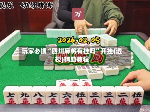 玩家必搜“四川麻将有挂吗”开挂(透视)辅助教程-第3张图片