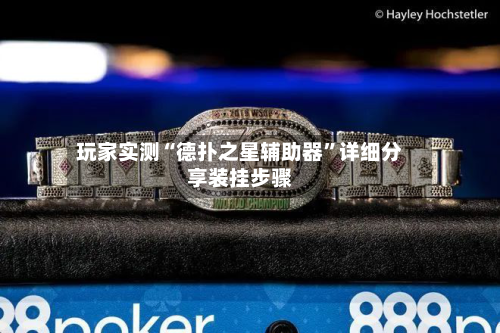 玩家实测“德扑之星辅助器”详细分享装挂步骤-第3张图片