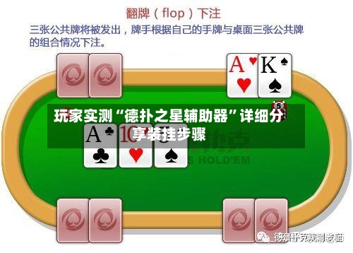 玩家实测“德扑之星辅助器	”详细分享装挂步骤-第2张图片