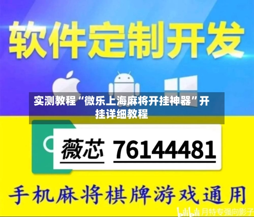 实测教程“微乐上海麻将开挂神器	”开挂详细教程-第1张图片