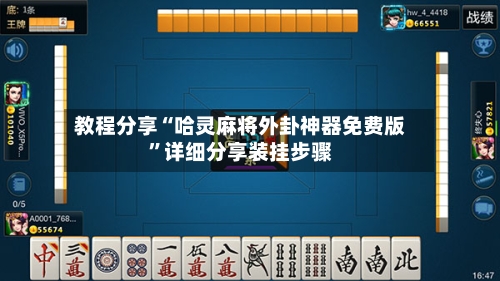 教程分享“哈灵麻将外卦神器免费版”详细分享装挂步骤-第1张图片