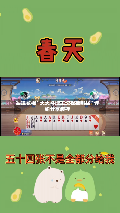 实操教程“天天斗地主透视挂哪买”详细分享装挂-第2张图片